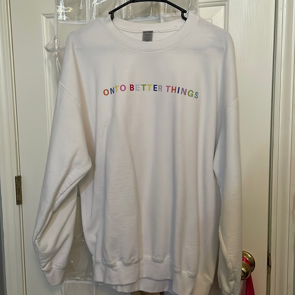 Onto Better Things Graphic Sweatshirt